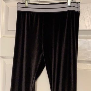 NWOT JUSTICE ACTIVE VELOUR LEGGINGS SZ 14/16